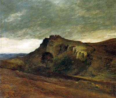 Cennen Castle by Charles William Mansel Lewis